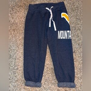 West Virginia University Mountaineers jogger sweatpants
